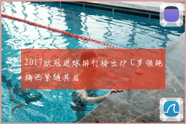 2017欧冠进球排行榜出炉 C罗领跑梅西紧随其后